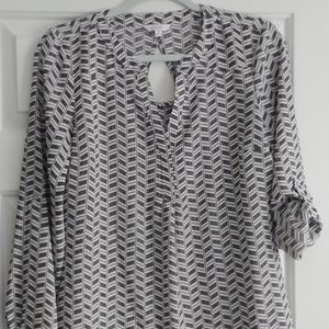 Super cute and professional patterned blouse